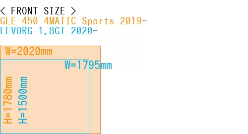 #GLE 450 4MATIC Sports 2019- + LEVORG 1.8GT 2020-